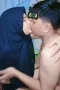 Creampie ABG Polos Kerudung Hitam