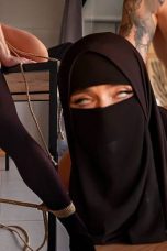 Innocent Hijab Girl Was Presented As A Gift — Tied Up And Creampied